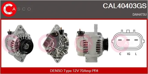 Alternator (CAL40403GS)