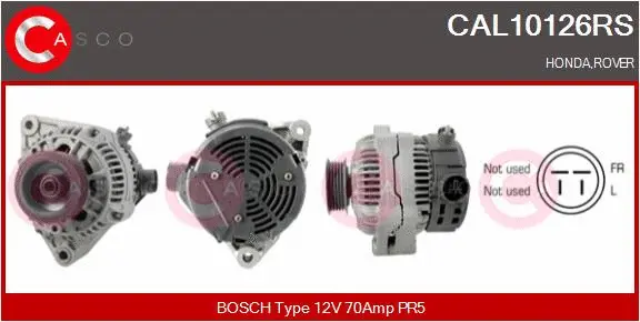 Alternator (CAL10126RS)