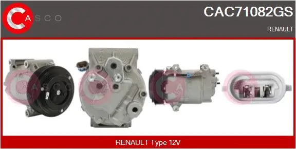 Compressor, air conditioning (CAC71082GS)