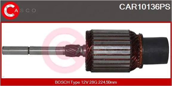 Armature, starter (CAR10136PS)