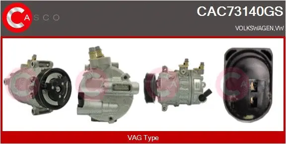 Compressor, air conditioning (CAC73140GS)