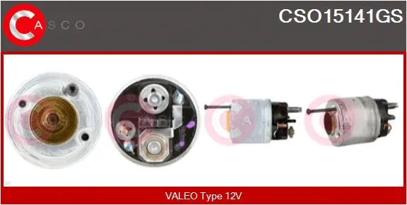 Solenoid Switch, starter (CSO15141GS)