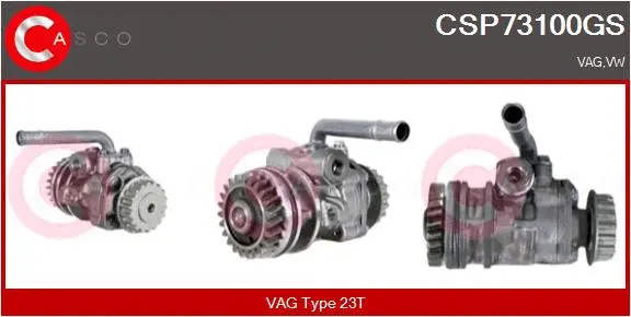 Hydraulic Pump, steering (CSP73100GS)