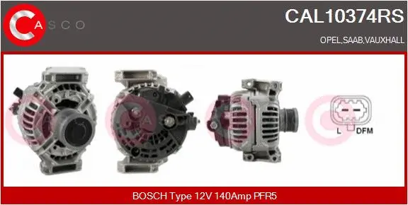 Alternator (CAL10374RS)