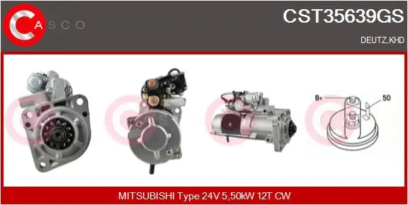 Starter (CST35639GS)