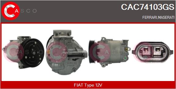 Compressor, air conditioning (CAC74103GS)