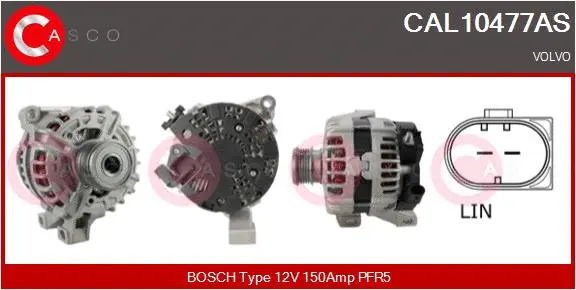 Alternator (CAL10477AS)