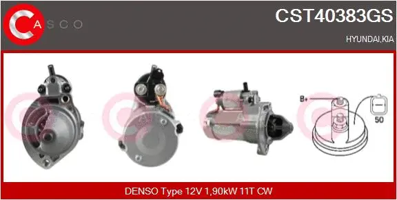 Starter (CST40383GS)