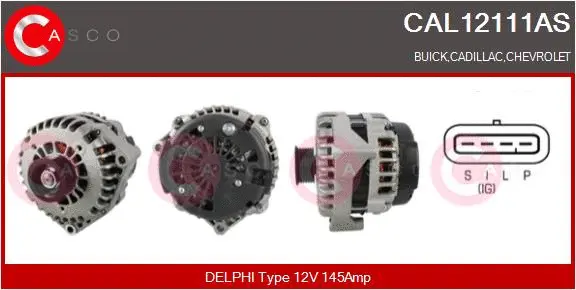 Alternator (CAL12111AS)