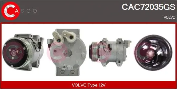 Compressor, air conditioning (CAC72035GS)