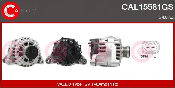 Alternator (CAL15581GS)