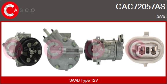 Compressor, air conditioning (CAC72057AS)