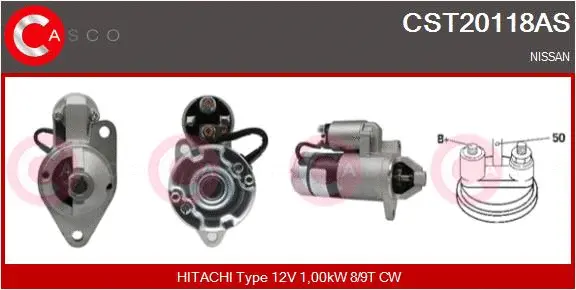 Starter (CST20118AS)