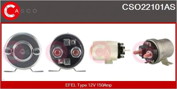Solenoid Switch, starter (CSO22101AS)