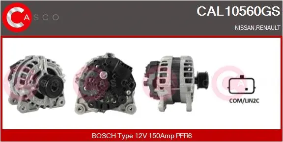 Alternator (CAL10560GS)