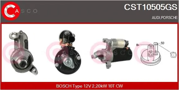 Starter (CST10505GS)