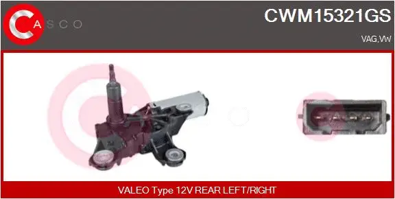 Wiper Motor (CWM15321GS)
