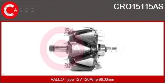 Rotor, alternator (CRO15115AS)