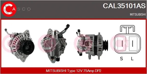Alternator (CAL35101AS)