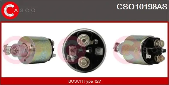 Solenoid Switch, starter (CSO10198AS)