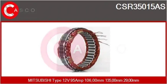 Stator, alternator (CSR35015AS)