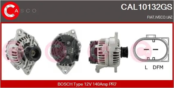 Alternator (CAL10132GS)