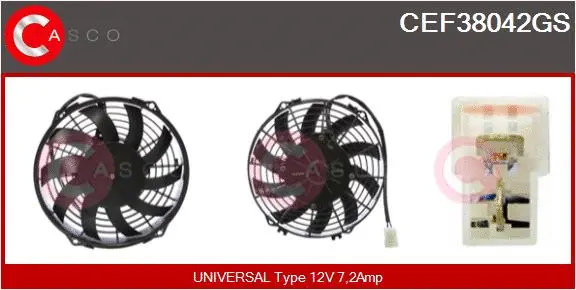 Electric Motor, radiator fan (CEF38042GS)