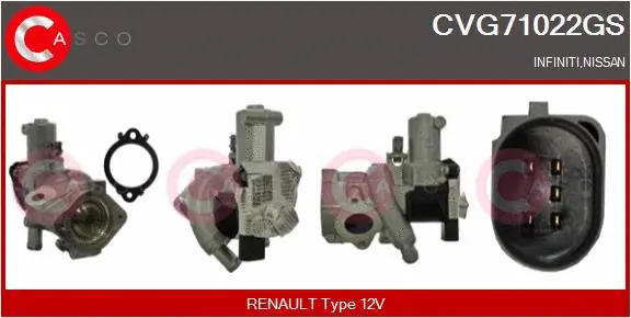 EGR Valve (CVG71022GS)