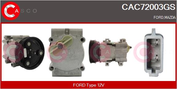 Compressor, air conditioning (CAC72003GS)