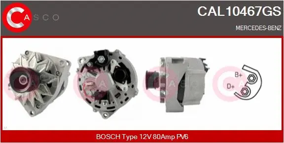 Alternator (CAL10467GS)