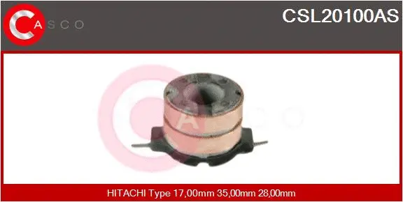 Slip Ring, alternator (CSL20100AS)