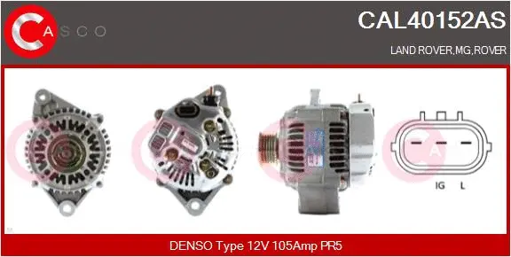 Alternator (CAL40152AS)