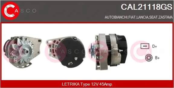 Alternator (CAL21118GS)