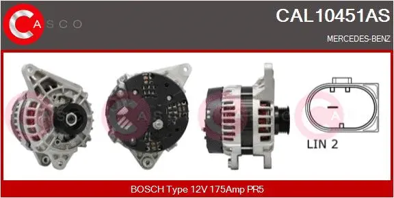 Alternator (CAL10451AS)