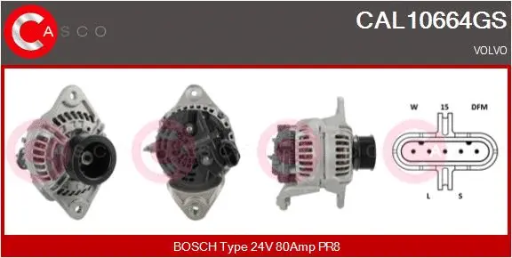 Alternator (CAL10664GS)