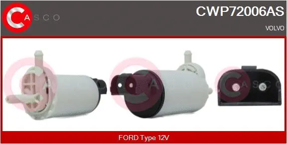 Washer Fluid Pump, window cleaning (CWP72006AS)