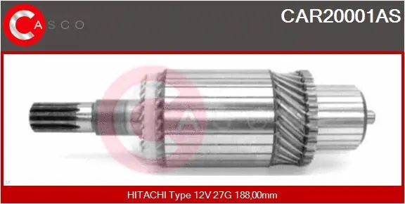 Armature, starter (CAR20001AS)