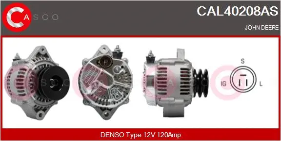 Alternator (CAL40208AS)