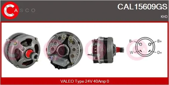 Alternator (CAL15609GS)