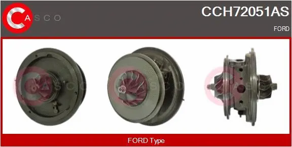 Core assembly, turbocharger (CCH72051AS)