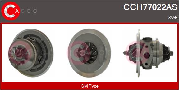 Core assembly, turbocharger (CCH77022AS)