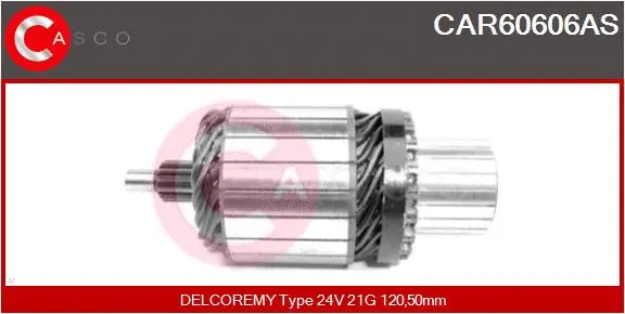 Armature, starter (CAR60606AS)