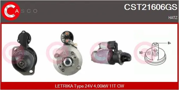 Starter (CST21606GS)