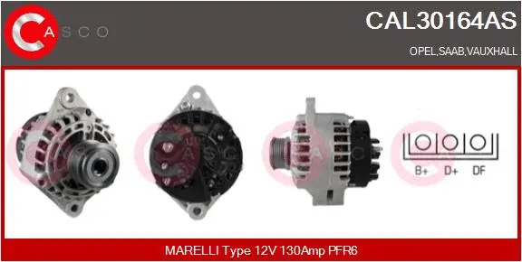 Alternator (CAL30164AS)