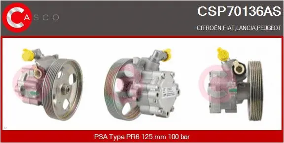 Hydraulic Pump, steering (CSP70136AS)