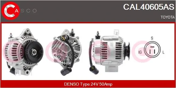 Alternator (CAL40605AS)