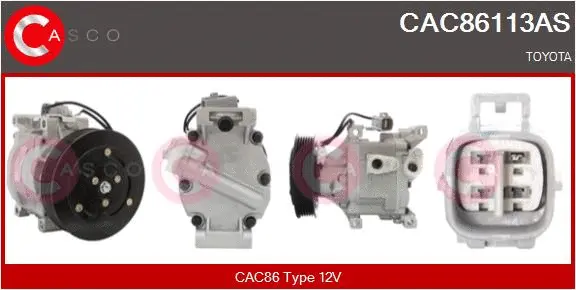 Compressor, air conditioning (CAC86113AS)