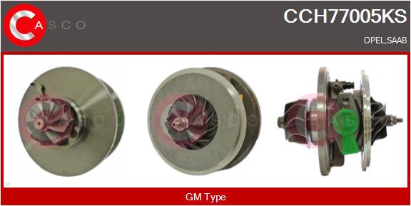 Core assembly, turbocharger (CCH77005KS)