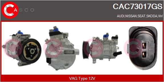 Compressor, air conditioning (CAC73017GS)