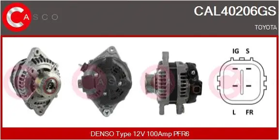 Alternator (CAL40206GS)